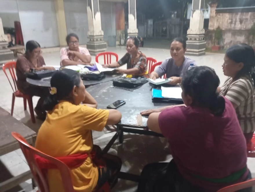 LATIHAN SEKAA SHANTI BANJAR GEROKGAK TENGAH