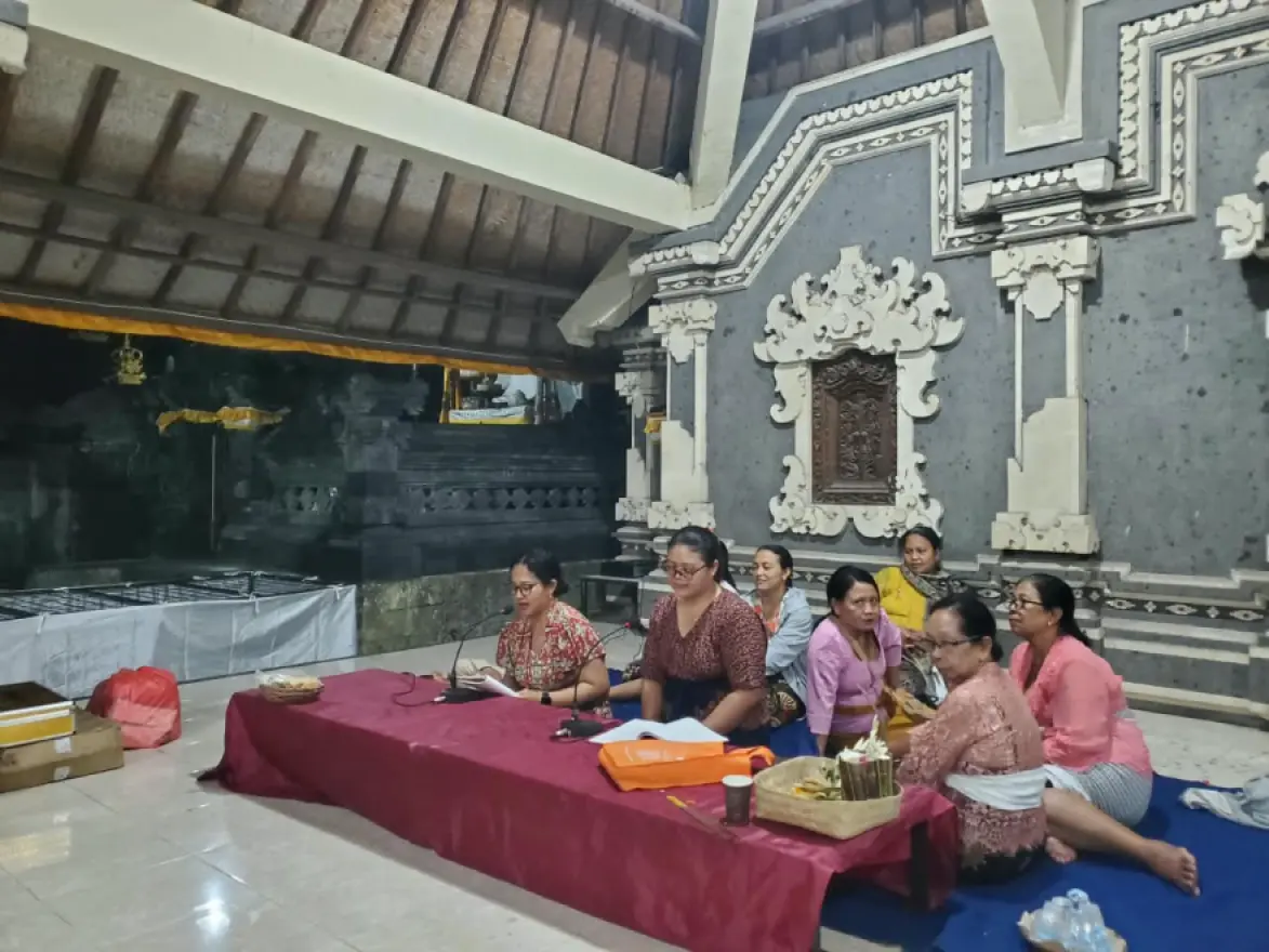 LATIHAN SEKAA SHANTI BANJAR GEROKGAK TENGAH