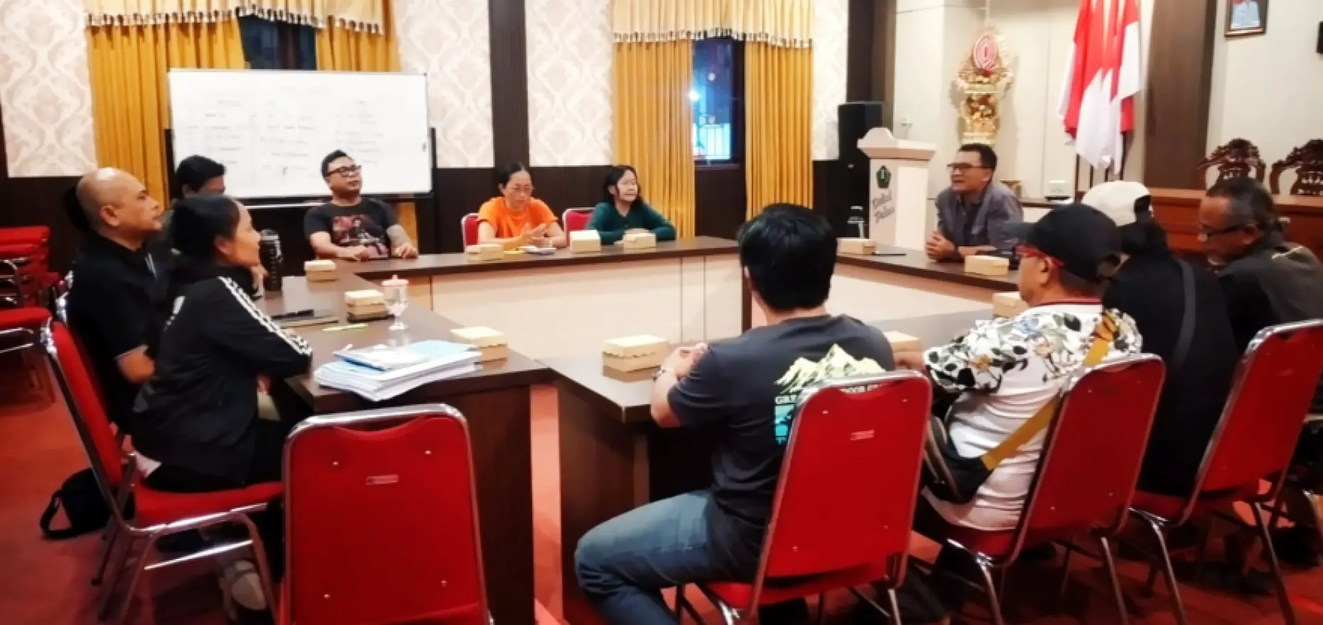 RAPAT KOORDINASI PENANDATANGANAN BERITA ACARA RKP DESA TA 2027