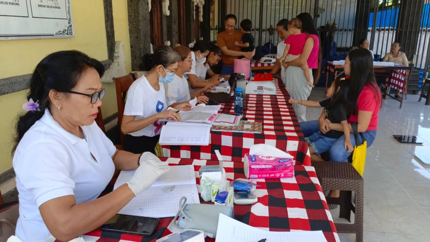 POSYANDU 6 SPM DI BANJAR DELOD RURUNG