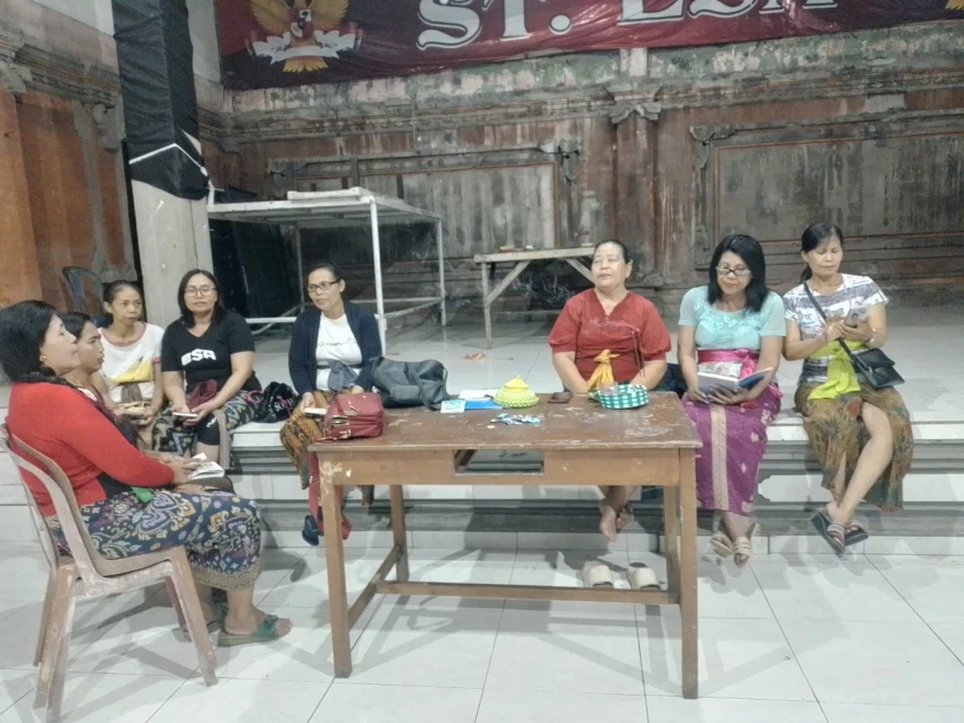 LATIHAN SEKAA SHANTI BR. GEROKGAK GEDE DAN BR. SAKENAN BALERAN