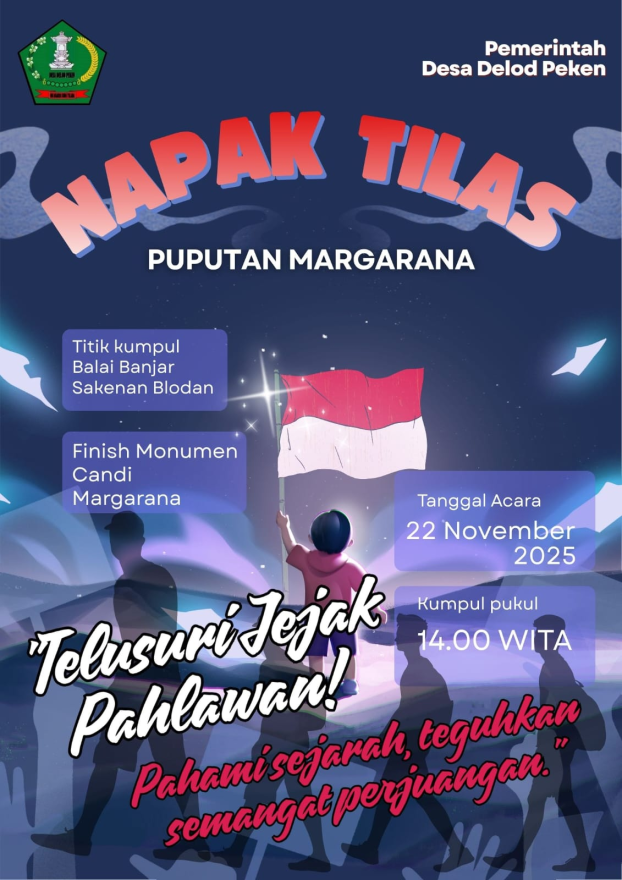 NAPAK TILAS MEMPERINGATI HARI PUPUTAN MARGARANA 20 NOPEMBER 2025