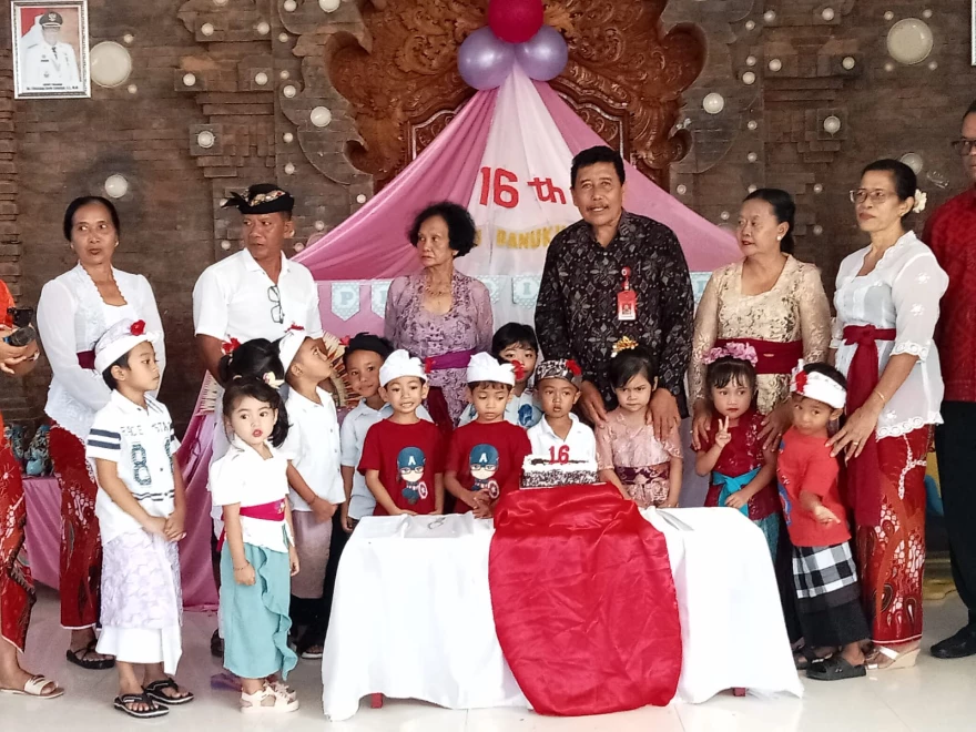 PERAYAAN HUT KE 16 PAUD BANU KUMARA PANGKUNG
