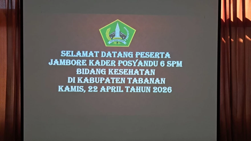 JAMBORE KADER POSYANDU 6 SPM BIDANG KESEHATAN TINGKAT KABUPATEN TAHUN 2026