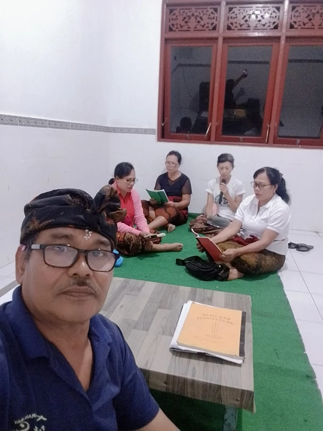 LATIHAN SEKAA SHANTI BR. DELOD RURUNG