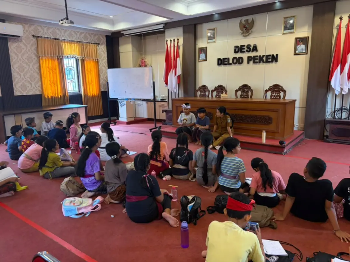 SANGGAR BAHASA BALI KELAS III, IV, V DAN VI SD-DESA DELOD PEKEN