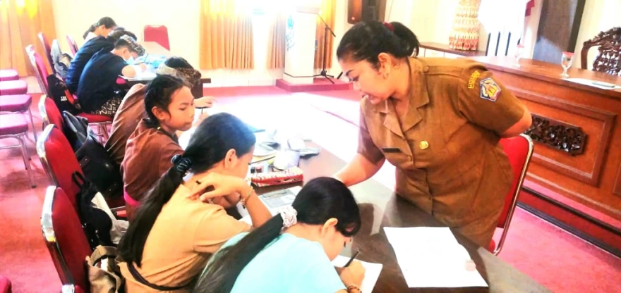 PEMBINAAN NYURAT AKSARA BALI DAN MATEMBANG