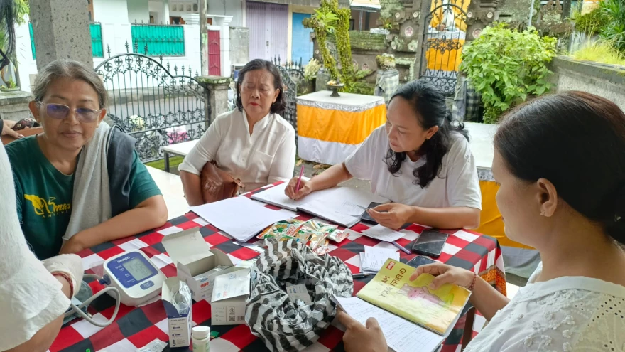 POSYANDU 6 SPM DI BANJAR DELOD RURUNG