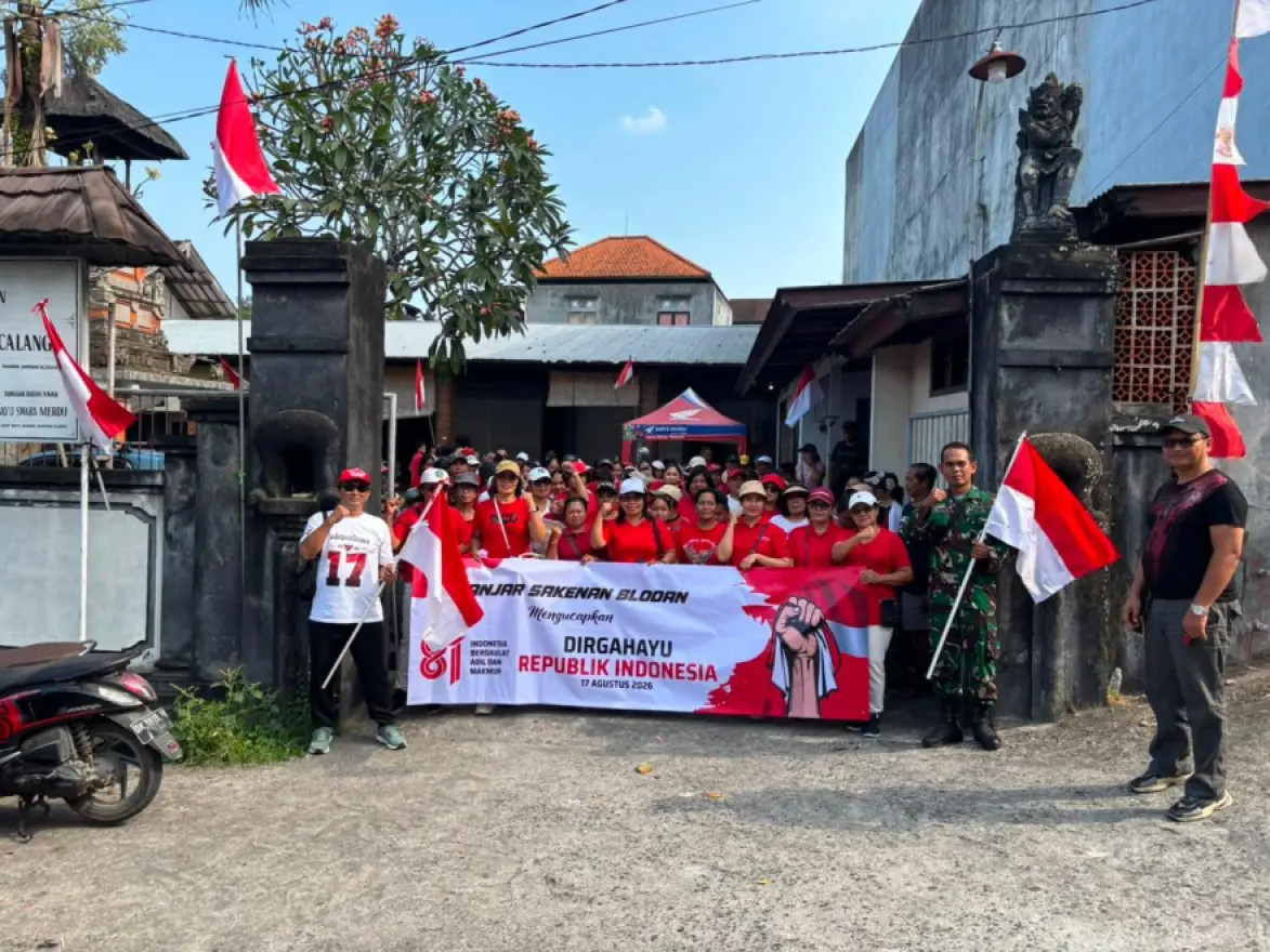 PERAYAAN HUT RI KE 81 DI MASING-MASING BANJAR DINAS