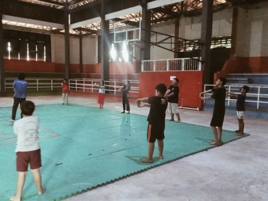 LATIHAN PERISAI DIRI ANAK-ANAK SD