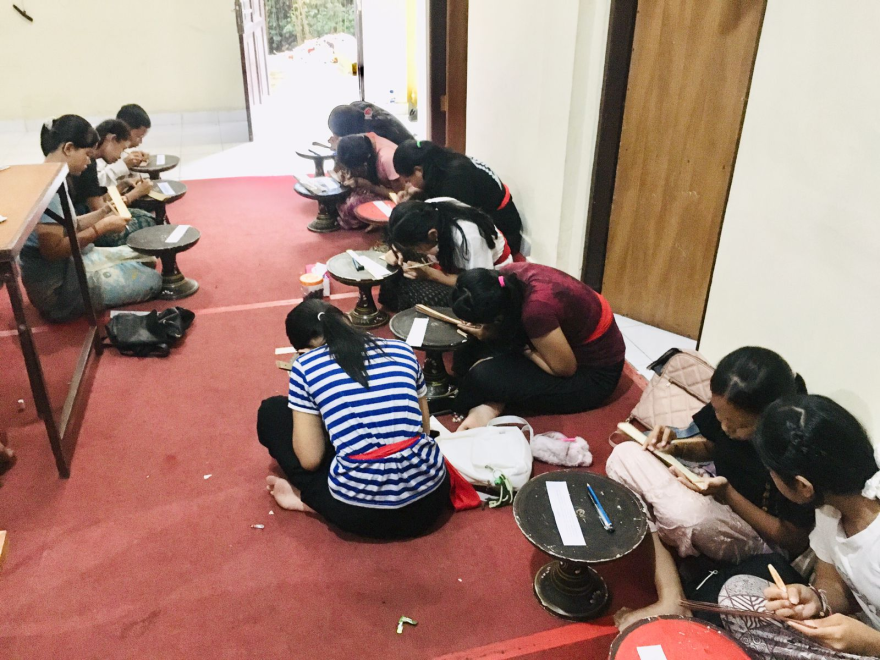 PEMBINAAN NYURAT AKSARA BALI PERWAKILAN BANJAR DINAS 