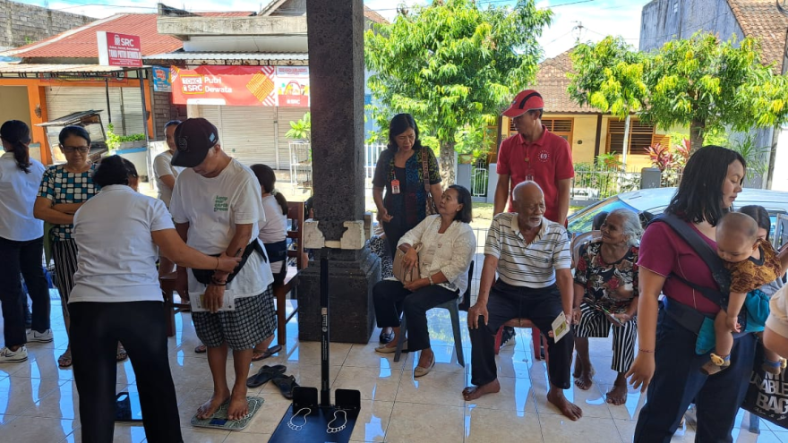 POSYANDU 6 SPM DI BR. DELOD RURUNG DAN GEROKGAK GEDE