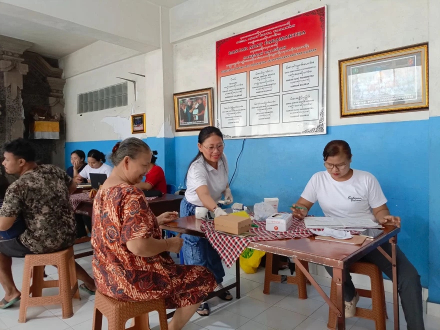 POSYANDU 6 SPM DI BANJAR SAKENAN BALERAN