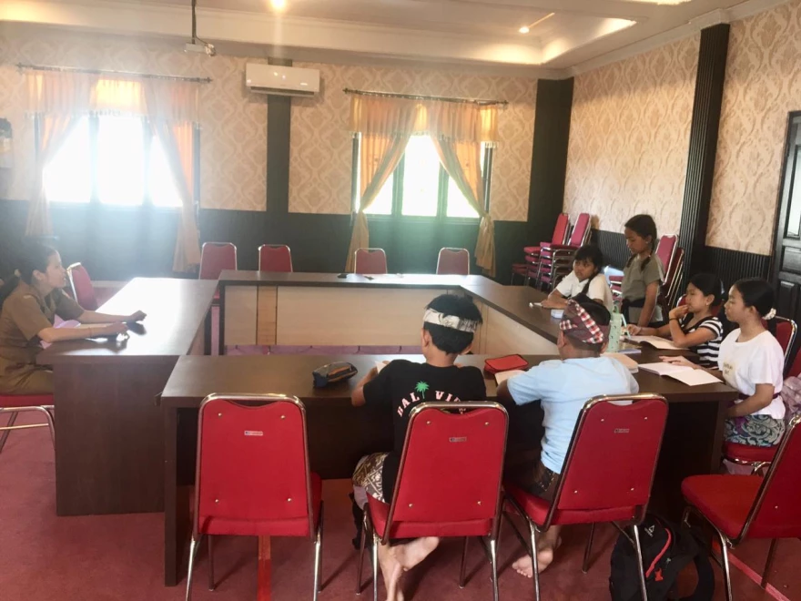 SANGGAR BAHASA BALI WIDYA GRAPANA DESA DELOD PEKEN