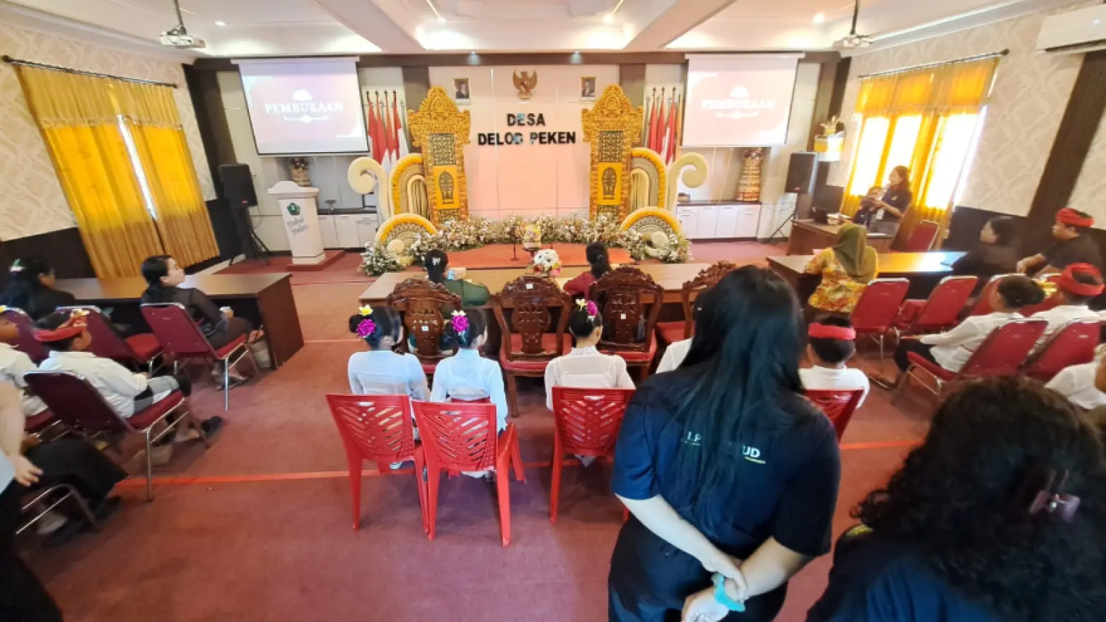 PERAYAAN HUT RI KE 81 DI KANTOR DESA DELOD PEKEN