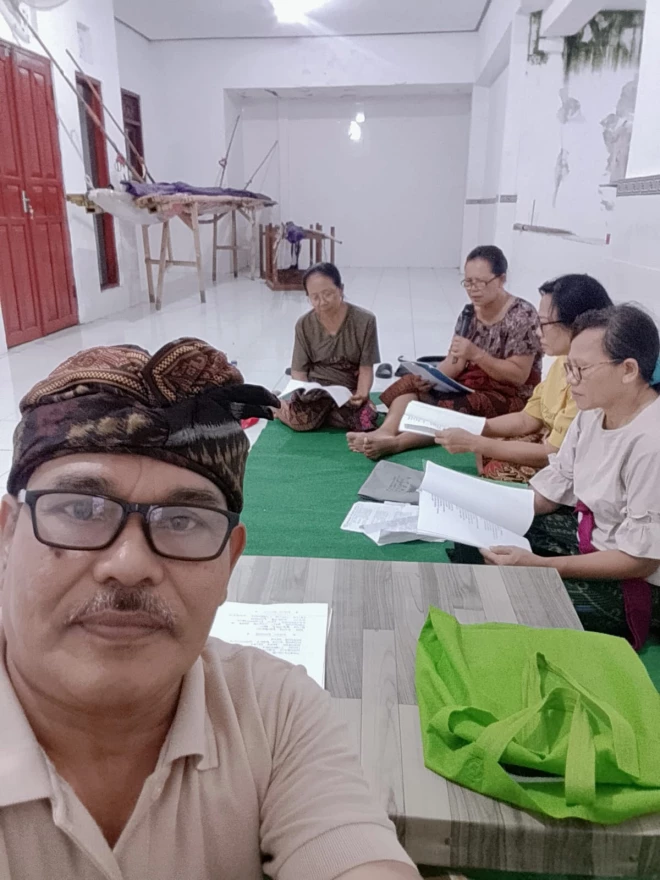 LATIHAN SEKAA SHANTI BANJAR DELOD RURUNG